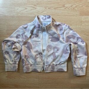 Adidas Lightweight Girls Camo Jacket